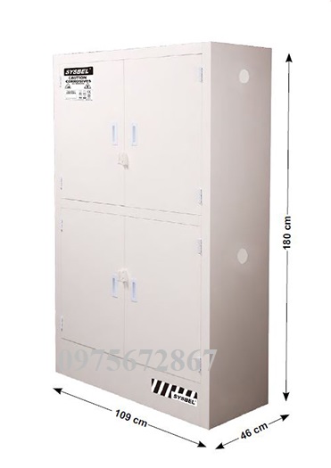 THÔNG SỐ KỸ THUẬT TỦ NHỰA PE AN TOÀN CHỐNG ĂN MÒN 2A-810048